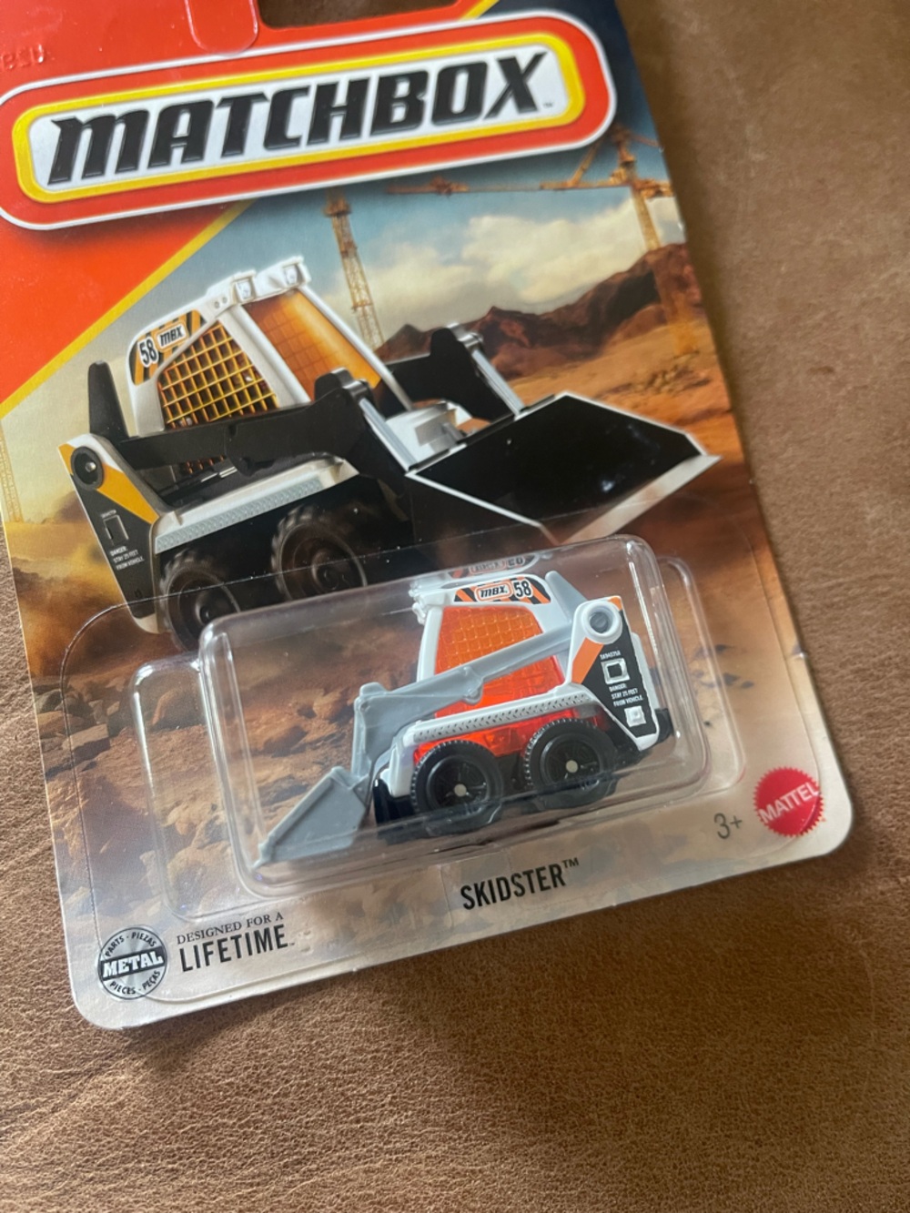 Matchbox Kids Construction Vehicles 4-Pack; Skidster - Picture 6 of 6